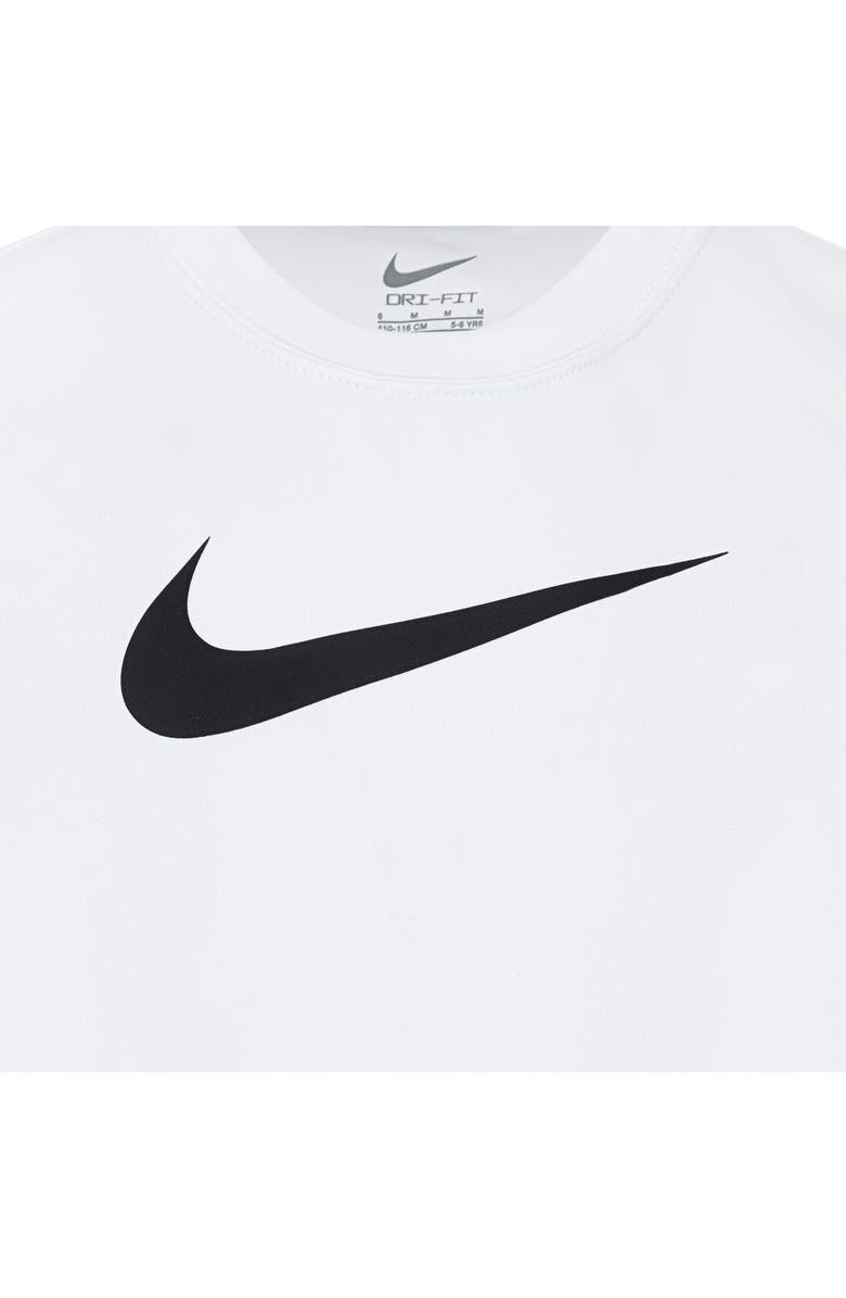 Nike Kids' Swoosh T-Shirt & Shorts Set, Alternate, color, Parachute Beige