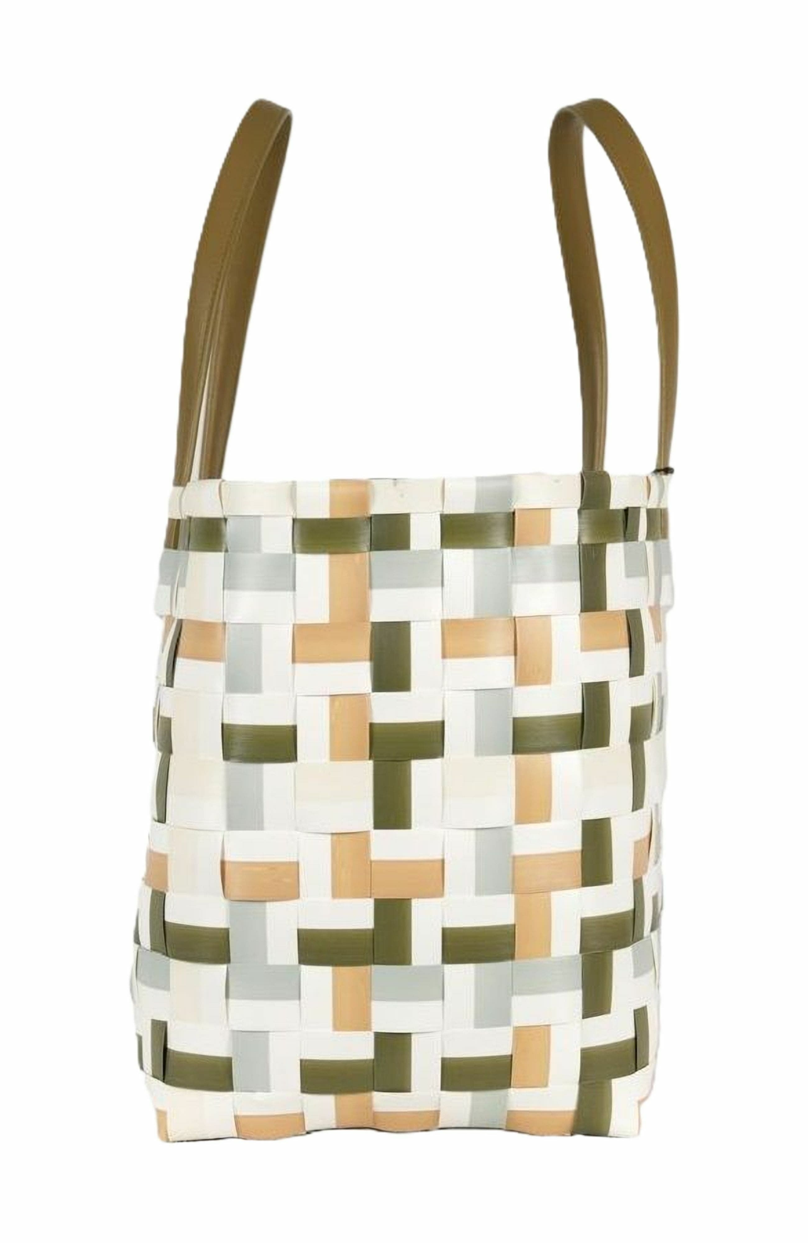 Handed By Fifty Fifty Recycled Plastic Weekender Bag, Alternate, color, Hunting Green Mix