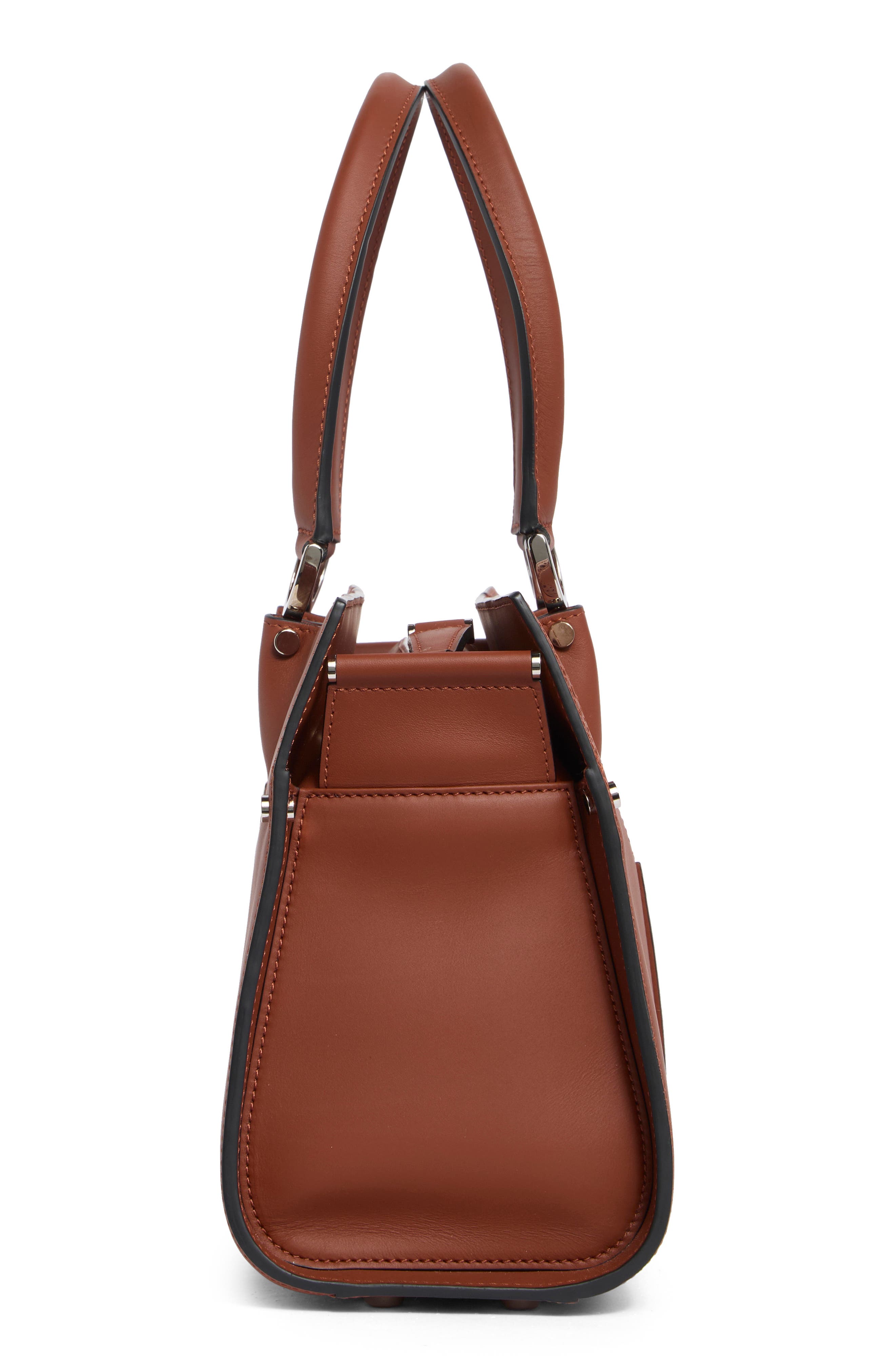 Longchamp Paris Premier Small Tote, Alternate, color, Cognac