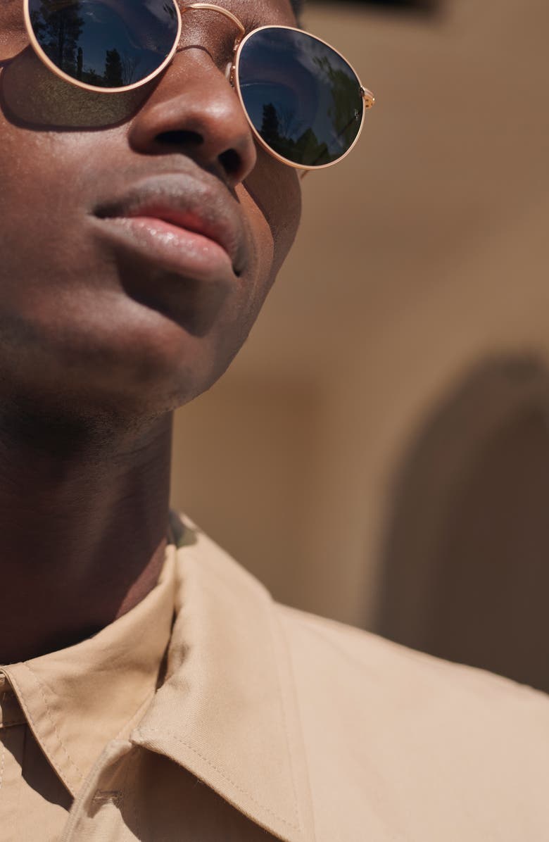 7 For All Mankind Slim Fit Button-Up Poplin Shirt, Alternate, color, 