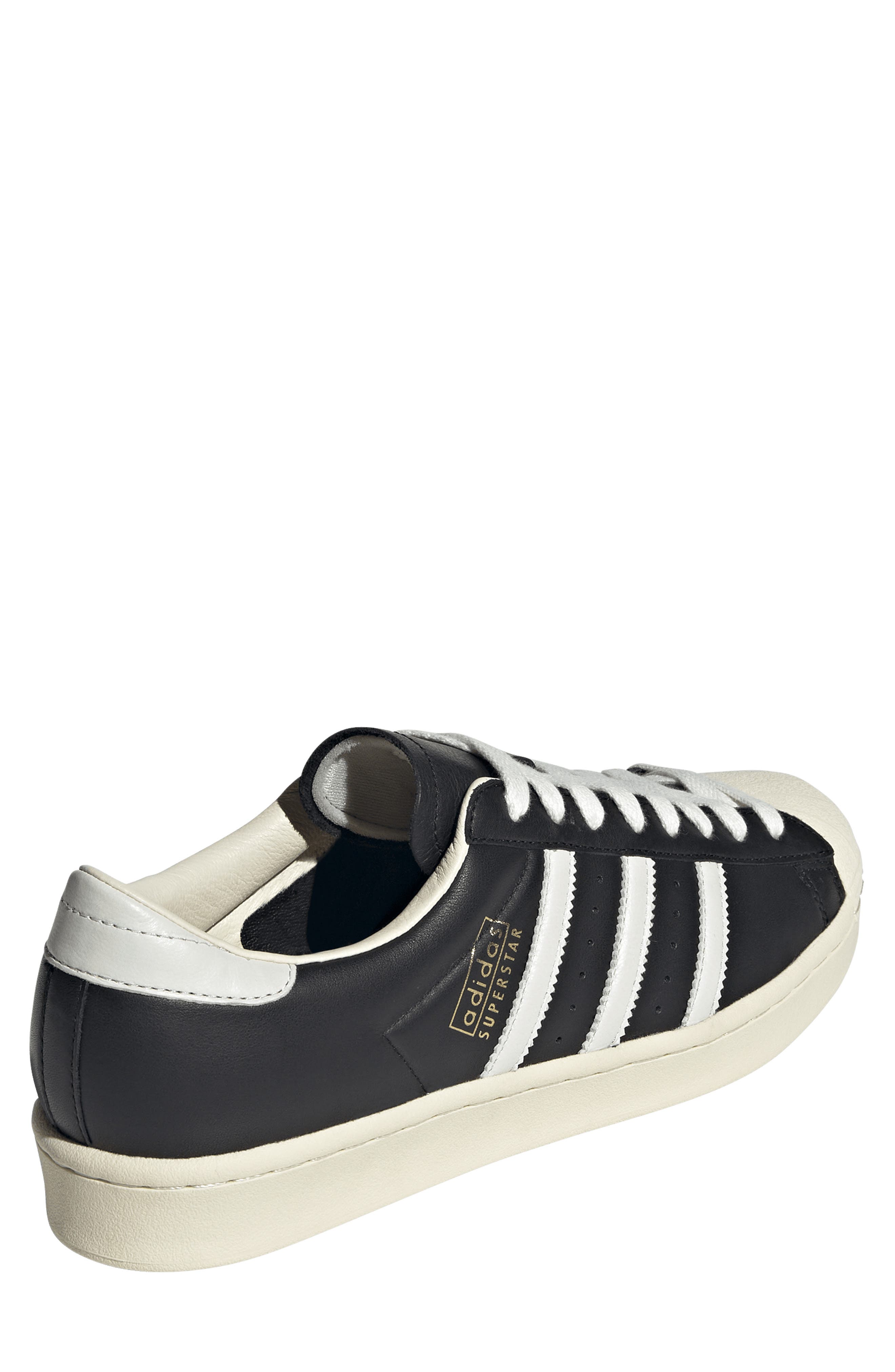 adidas Gender Inclusive Superstar Vintage Sneaker, Alternate, color, Black/ Core White/ Cream White