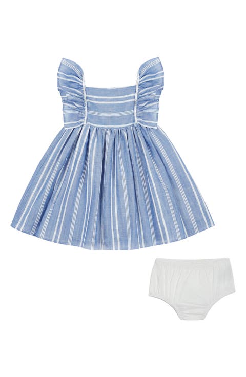 Kids' Terrie Stripe Chambray Dress (Baby & Toddler)