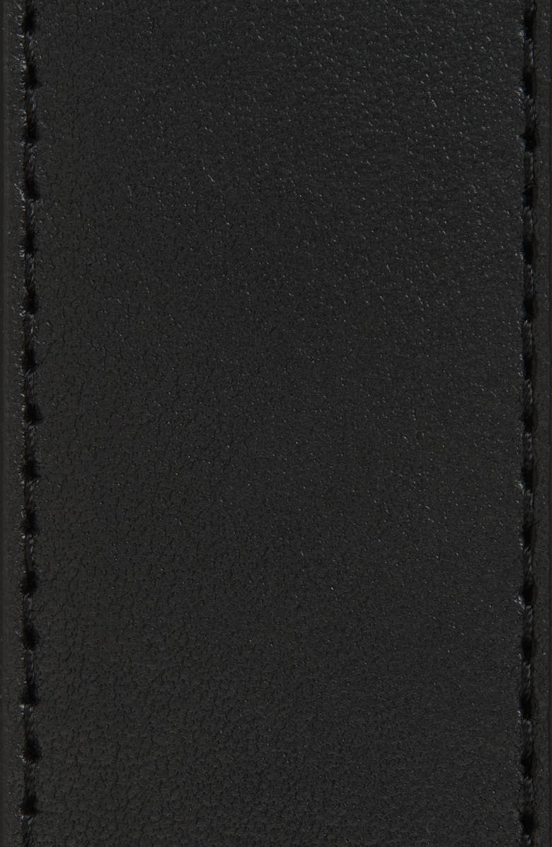 Jacquemus La Ceinture Regalo Leather Belt, Alternate, color, Black