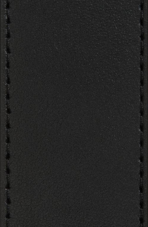 Jacquemus Le Ceinture Regalo Leather Belt In Black