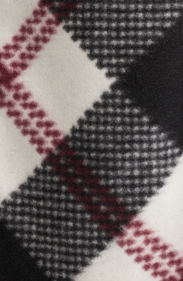 HUGO Enalu Diamond Plaid Fleece Shirt Jacket, Alternate, color, 