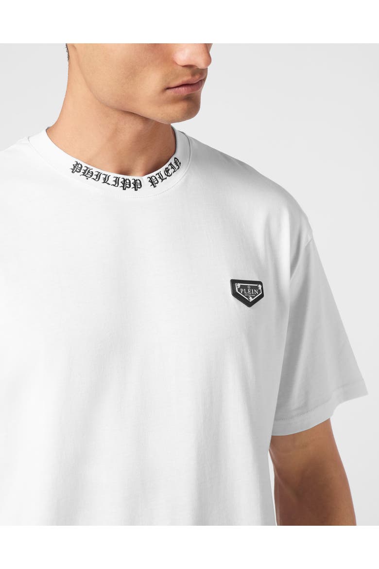 T-Shirt Round Neck Ss Philipp Plein Tm Men, Alternate, color, white