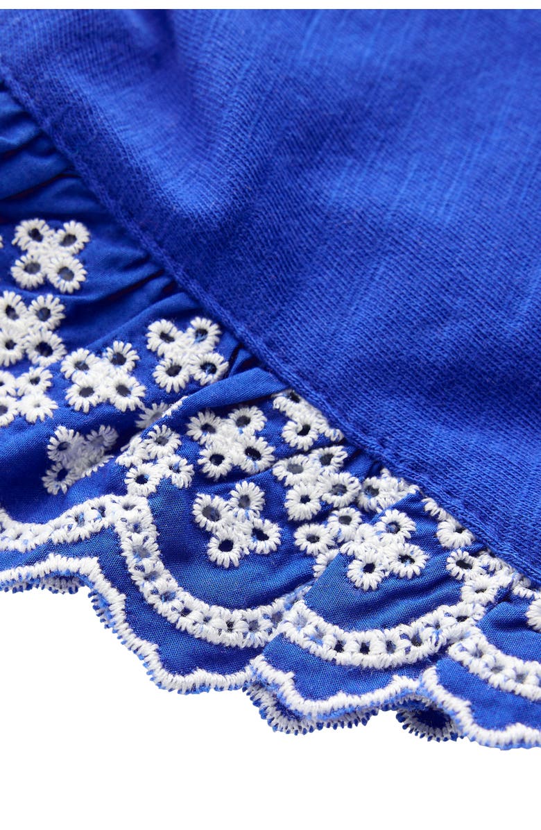 Mini Boden Kids' Margaret Frill Embroidered Eyelet Cotton Top, Alternate, color,