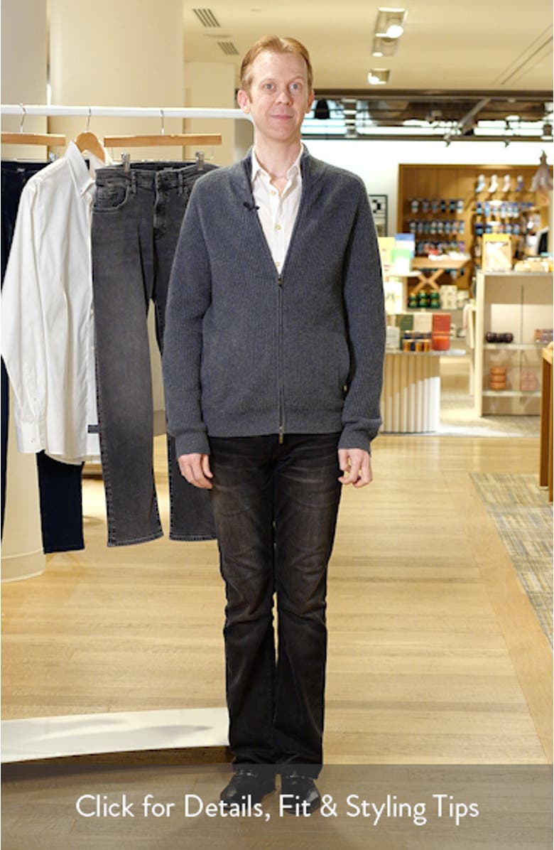 Luxe Cashmere Zip Cardigan, sales video thumbnail