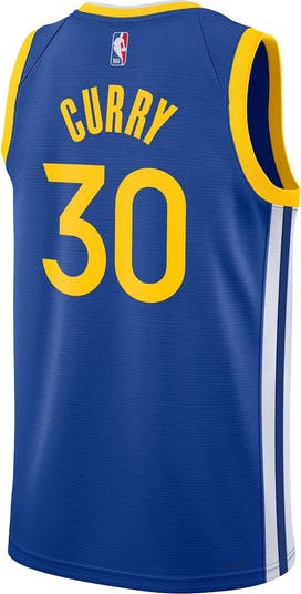 Nike Unisex Nike Stephen Curry Royal Golden State Warriors Swingman Jersey Icon Edition Nordstrom