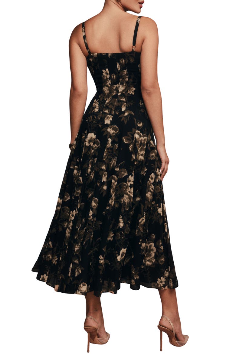 Reformation Katalina Floral Dress, Alternate, color,