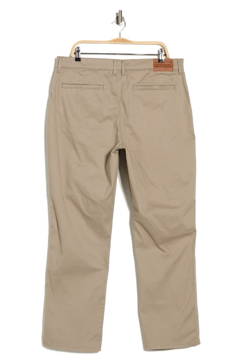 Sateen Flat Front Pants, Alternate, color, SANDSTONE