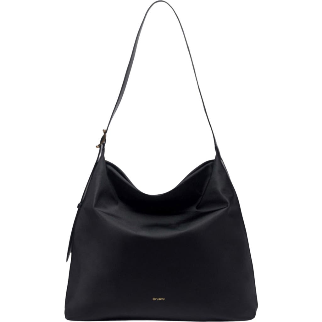 Oryany Sophia Nylon Shoulder Bag In Black