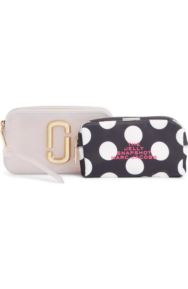 The Marc Jacobs MARC JACOBS The Jelly Glitter Snapshot Crossbody Bag, Alternate, color,