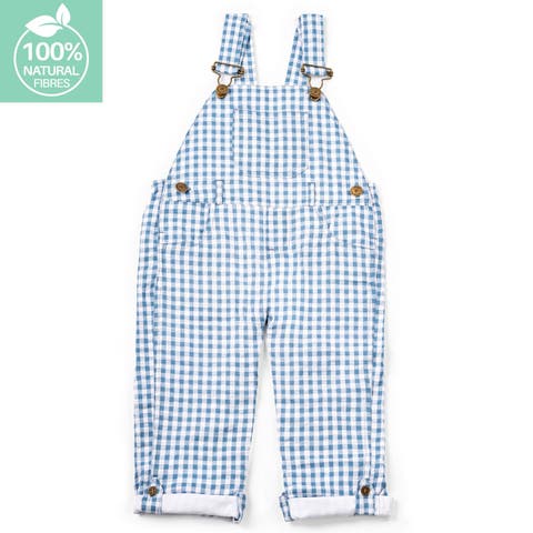 Seersucker Overalls