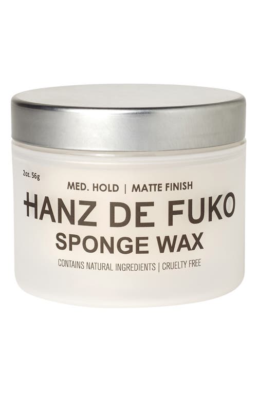 Hanz de Fuko Sponge Wax  product