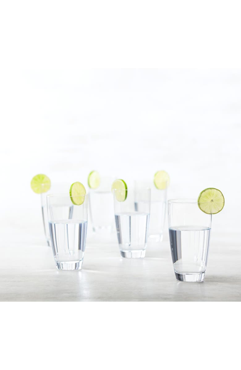 Fortessa Era Set of 4 Highball Glasses, Alternate, color, Clear