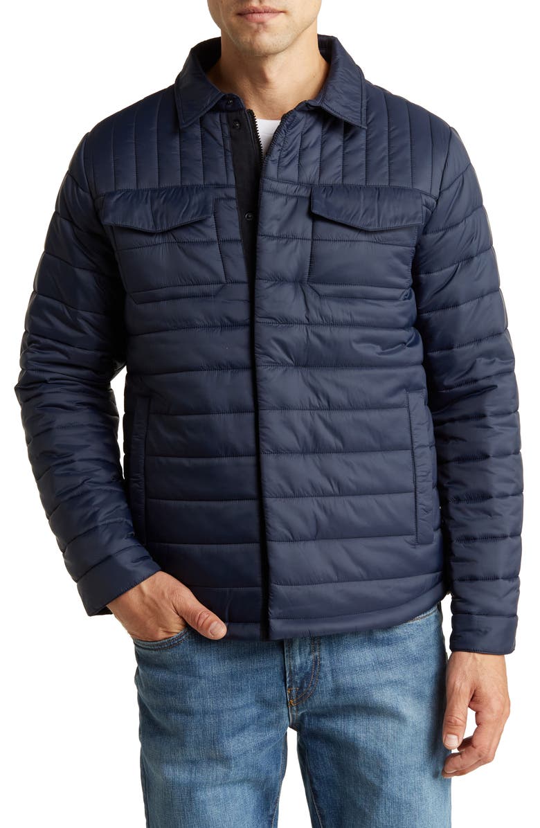 Slate & Stone Lightweight Quilted Puffer Jacket, Main, color, 