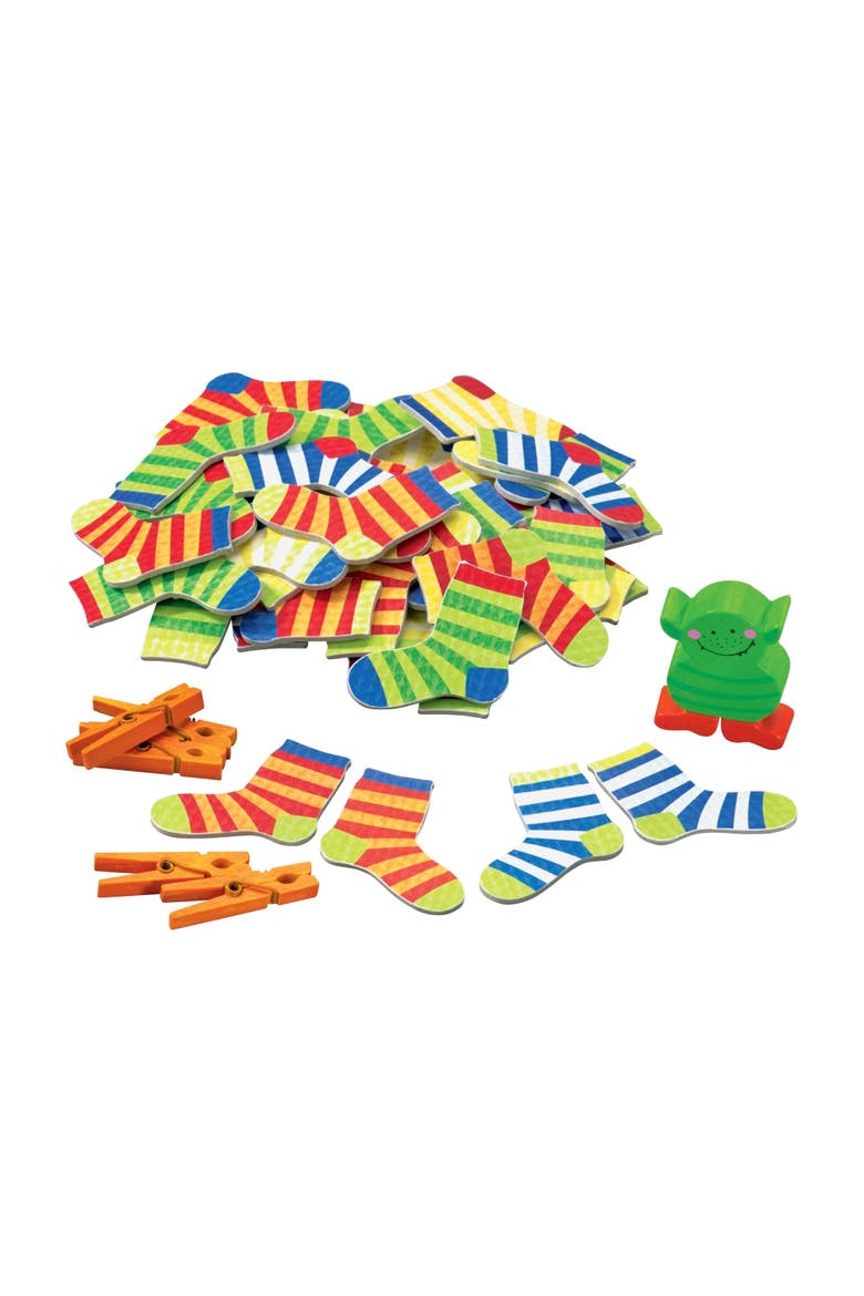 Socken Zocken Matching Game, Alternate, color, Yellow Multi