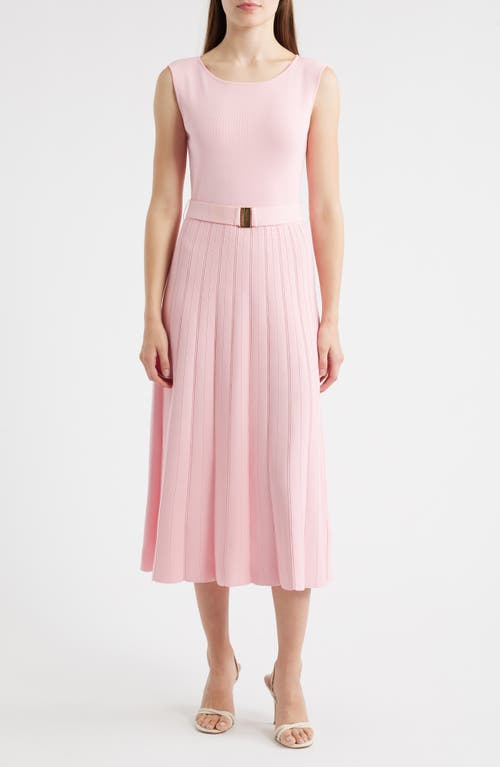 Elie Tahari The Sumner Sleeveless Knit Midi Dress