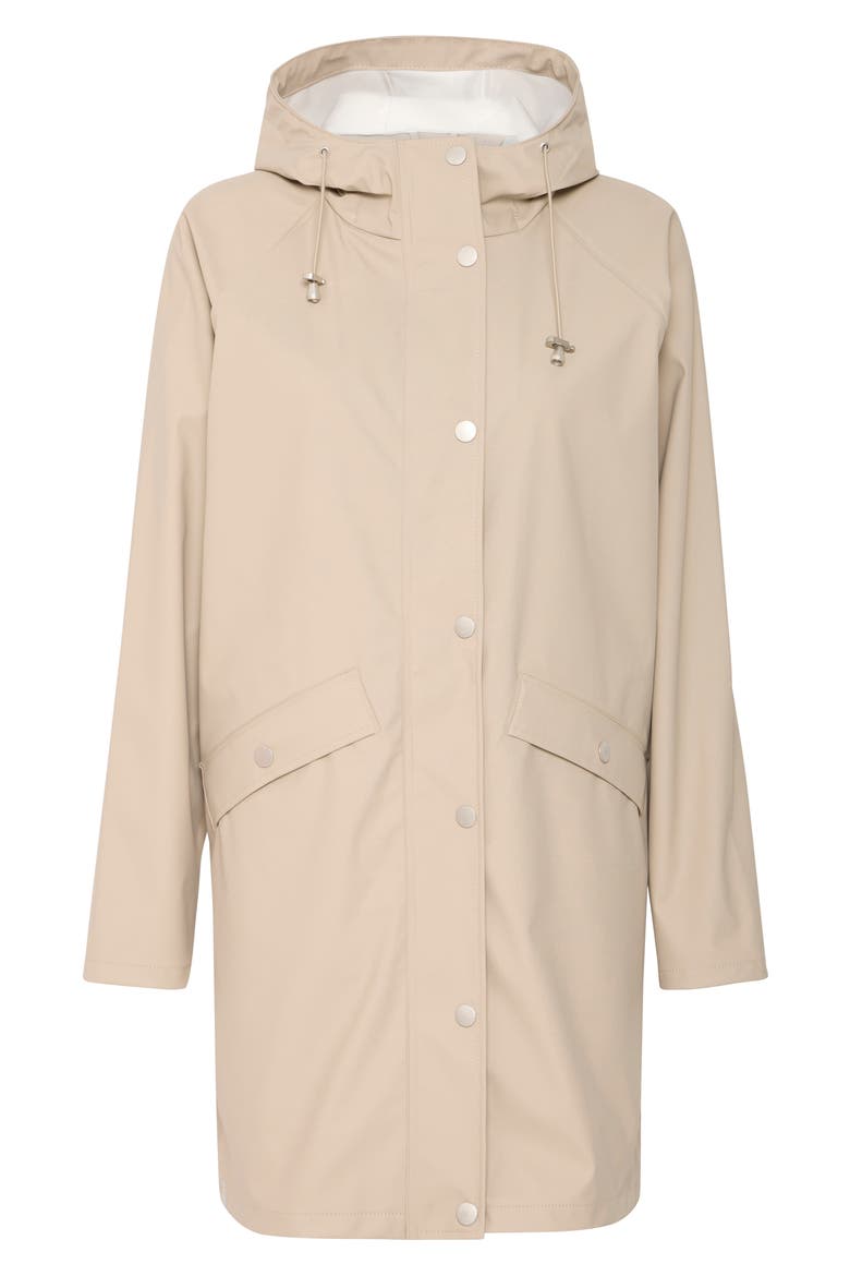 Ihtazi Rain Jacket, Alternate, color, DOESKIN