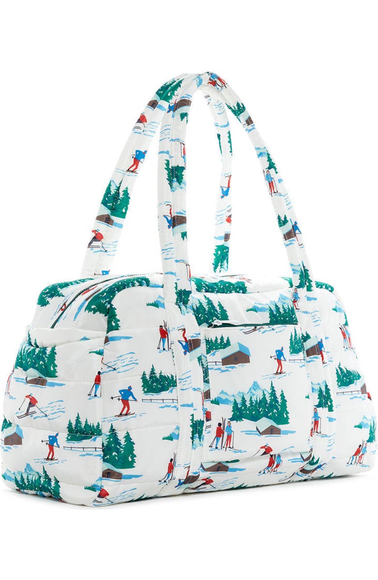 TRVL Design Ski Puffer Grande Duffel, Alternate, color, White