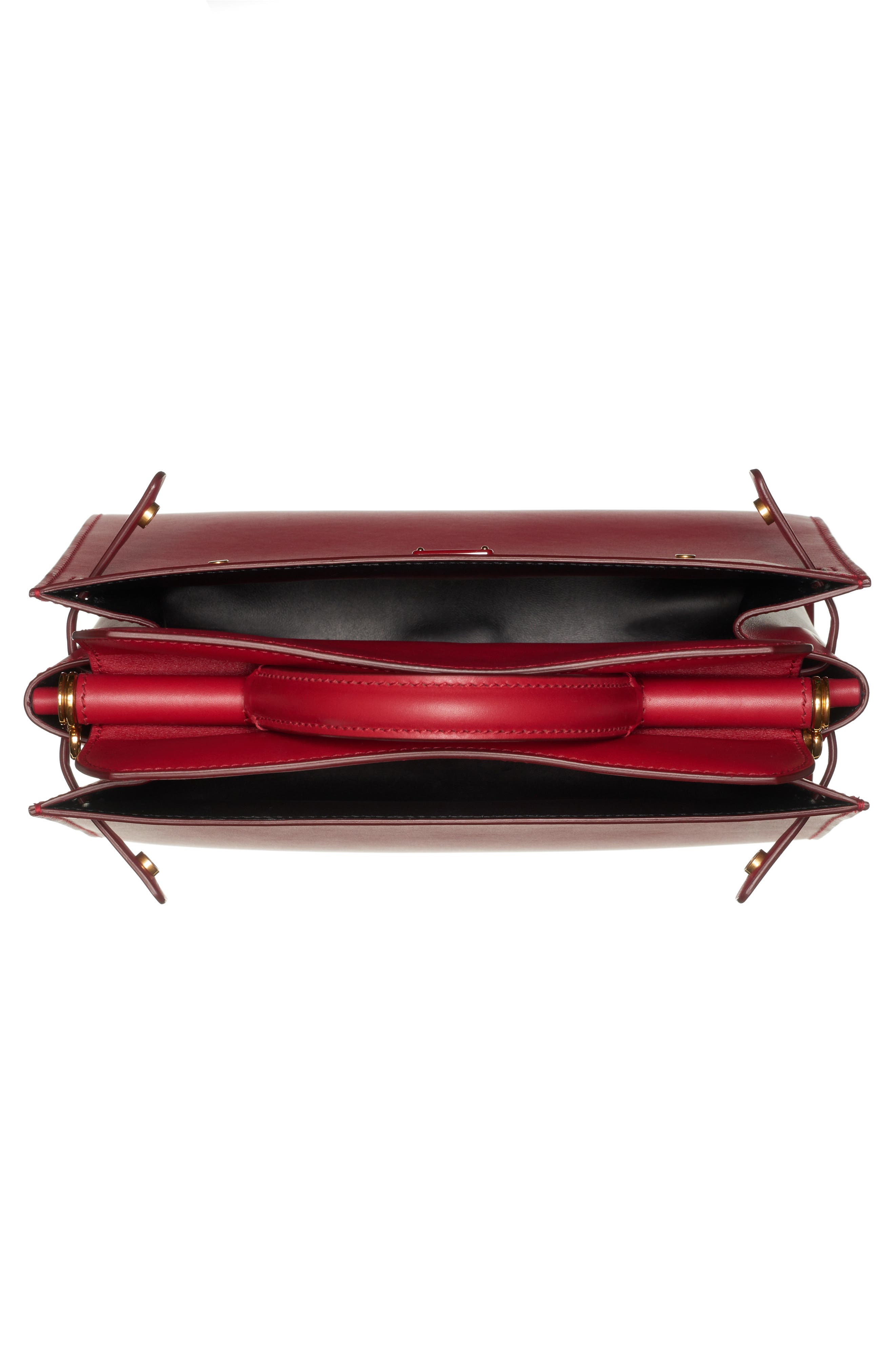 Dolce&Gabbana Sicily 62 Leather Satchel, Alternate, color, 