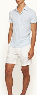 Orlebar Brown Sebastian Silk Tailored-Fit Polo Shirt