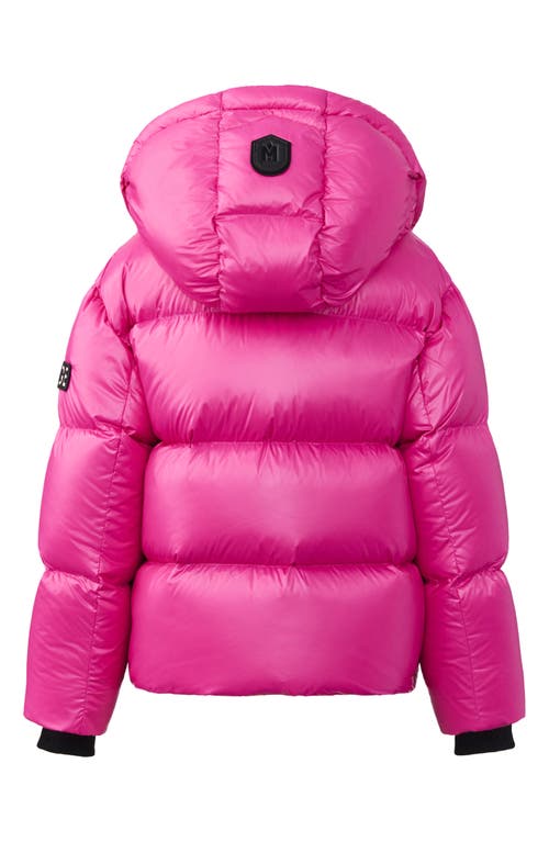 Mackage Kids' Jesse Water Repellent 800 Fill Power Down Puffer Coat In Pink