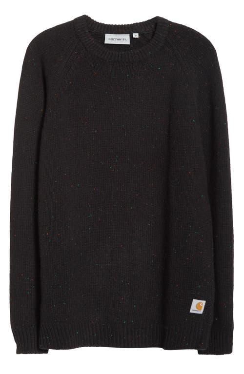 Carhartt Work In Progress Anglistic Sweater In Black