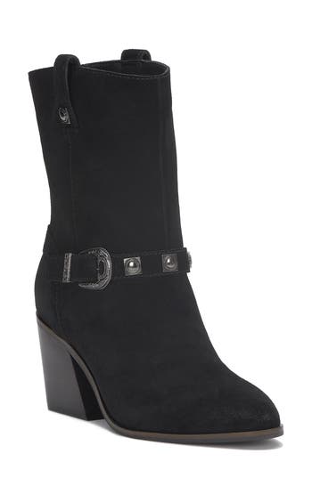 Lucky Brand Sogn Moto Bootie In Black