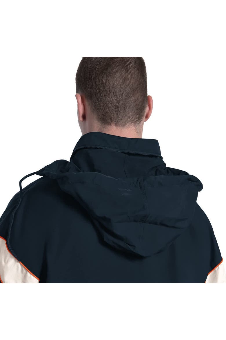 Men's Starter  Navy Chicago Bears The Gust Full-Zip Hoodie, Alternate, color, Navy