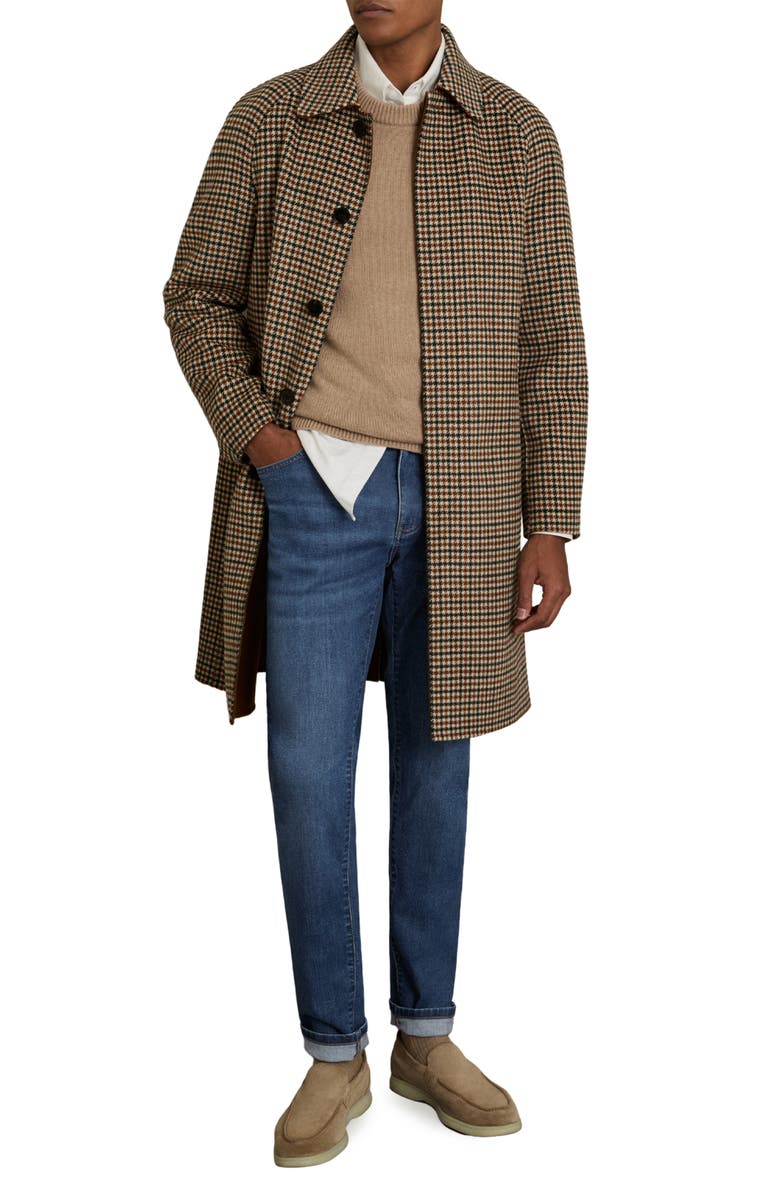 Reiss Maddison Slim Straight Leg Jeans, Alternate, color, Mid Blue Wash