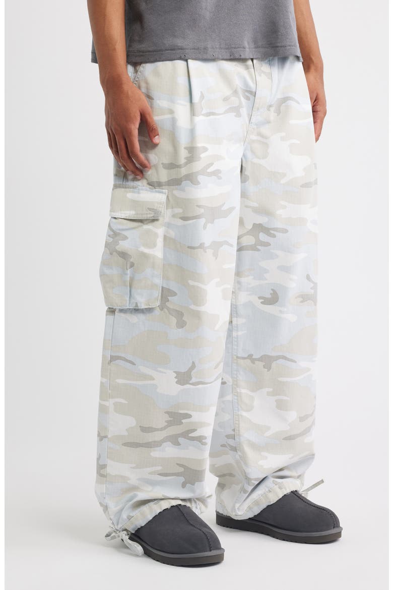 Baggy Camo Pants, Alternate, color, SOFT BLUE CAMO