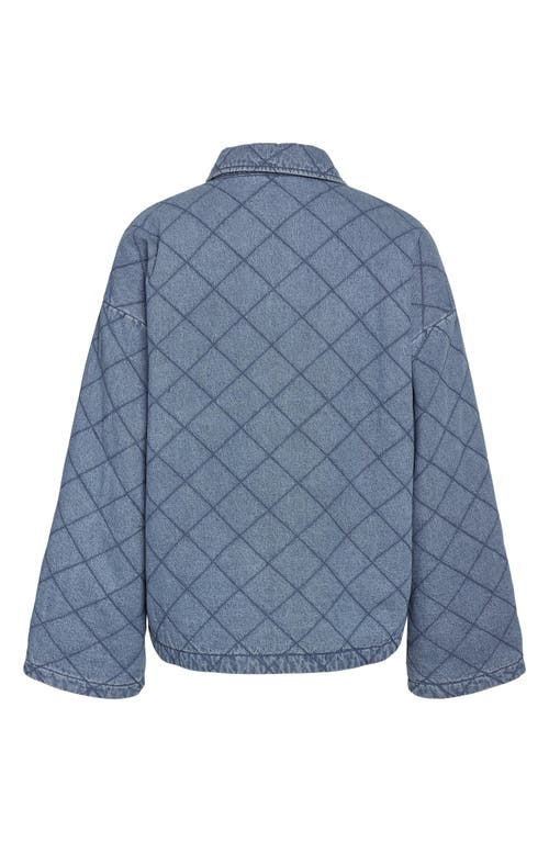 NOISY MAY NOISY MAY CLARA QUILTED DENIM JACKET 