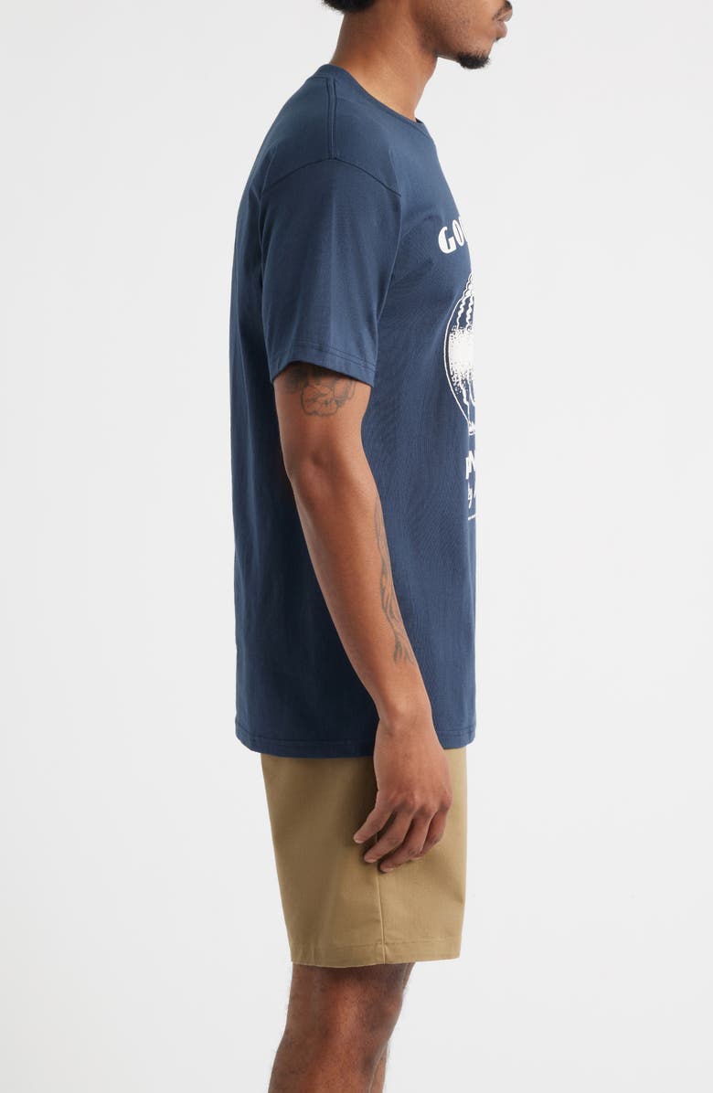 Brixton x Goodyear Cheater Slick Cotton Graphic T-Shirt, Alternate, color, 