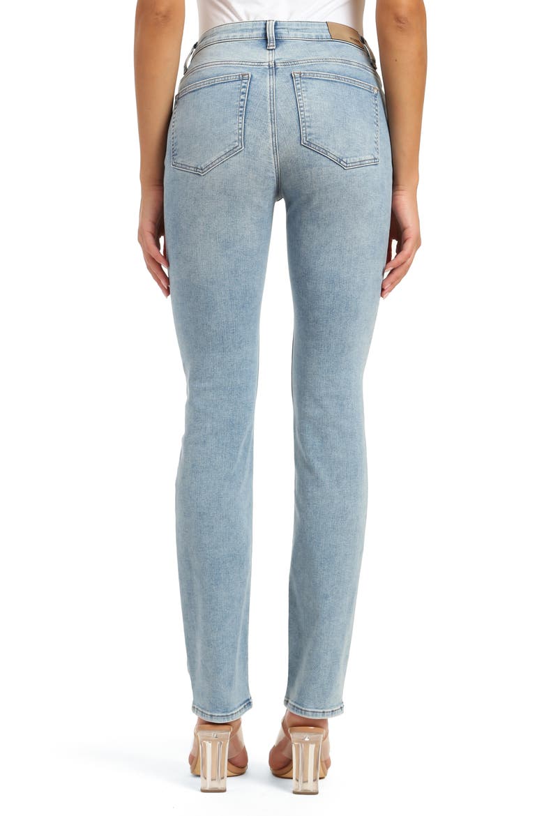 Molly Mid Rise Bootcut Jeans, Alternate, color, LT USED FEATHER BLUE