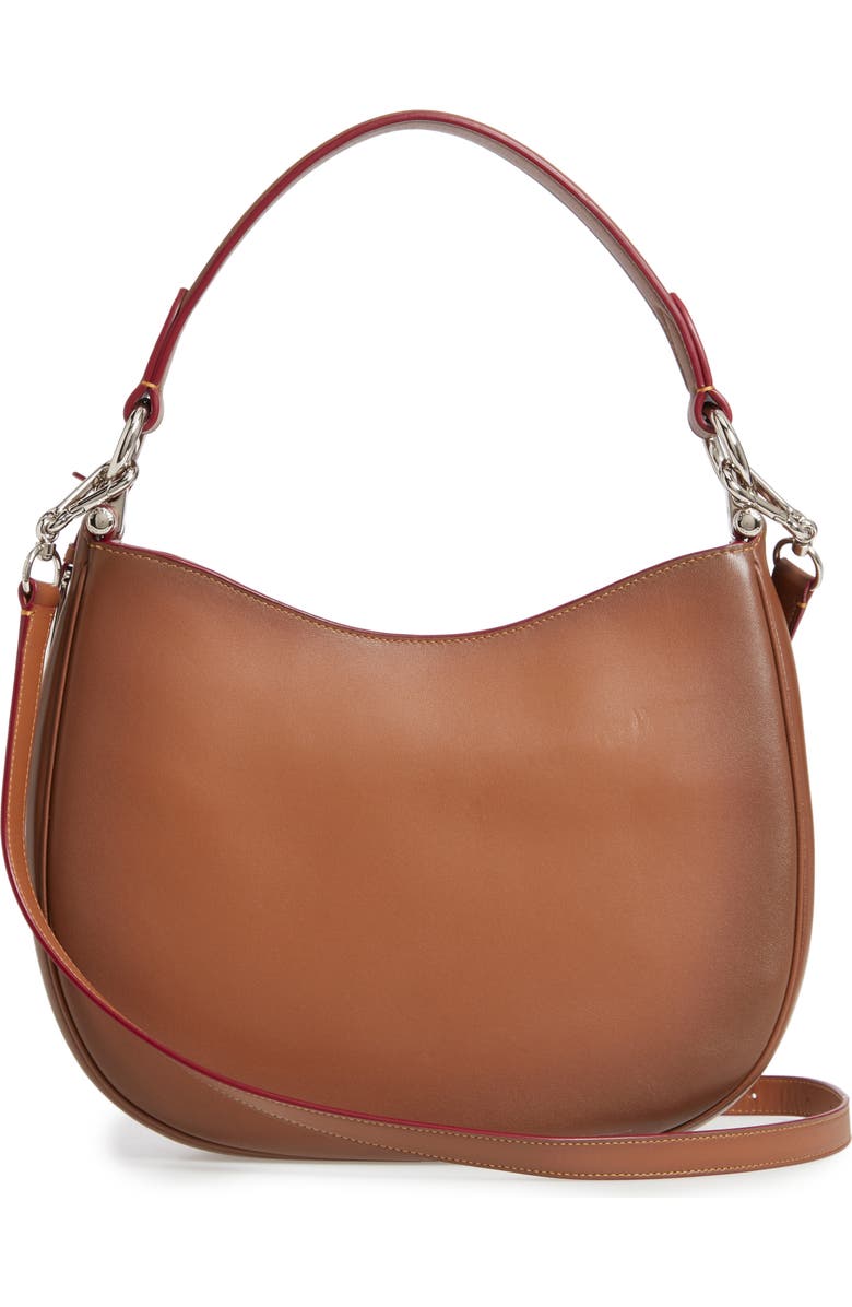COACH Nomad Burnished Leather Crossbody Bag, Alternate, color,