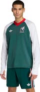 adidas Men's adidas Green Mexico National Team 2026 Long Sleeve Pre-Match Top