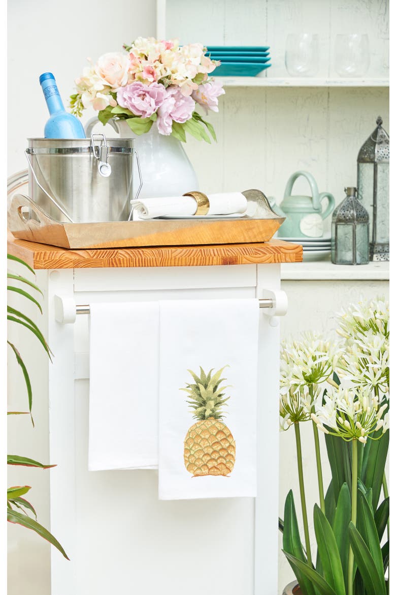 Pineapple Towel, Alternate, color, Yellow