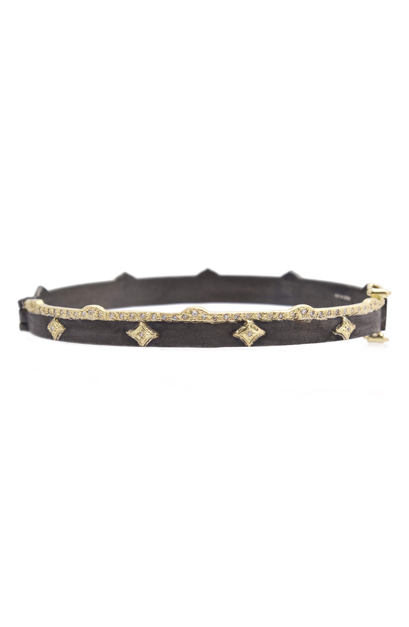 selected BLACKENED SILVER/ YELLOW GOLD