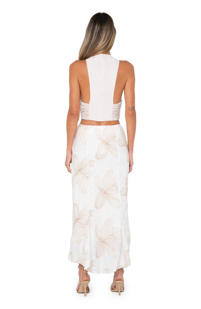 JBQ Hendrik Skirt, Alternate, color, Ecru Multi