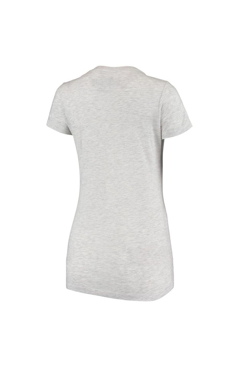 Retro Brand Women's Original Retro Brand Gray Arkansas Razorbacks Tri-Blend T-Shirt, Alternate, color, 