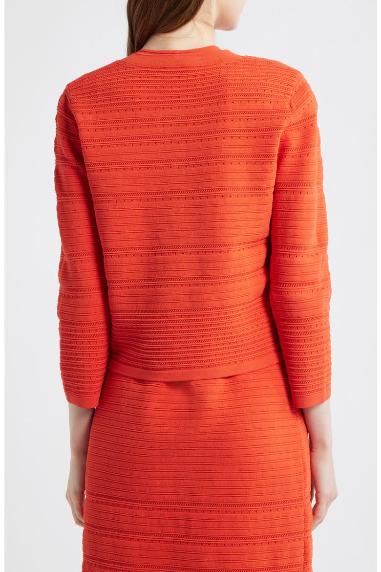 The Alessandra Cardigan, Alternate, color, ORANGE DREAM