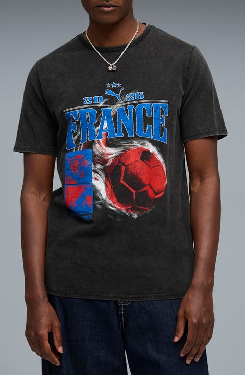 Fanpack '90s France Cotton Graphic T-Shirt