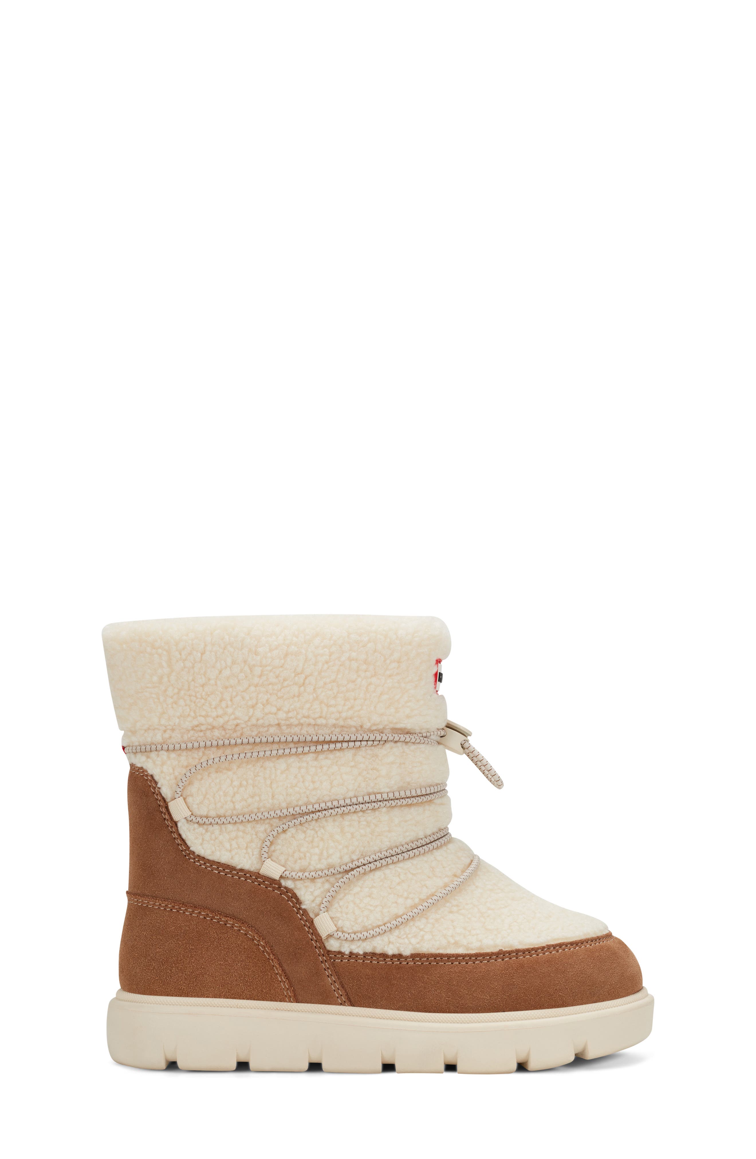 Hunter Kids' Cozy Boot, Alternate, color, Natural/ Tan/ Natural