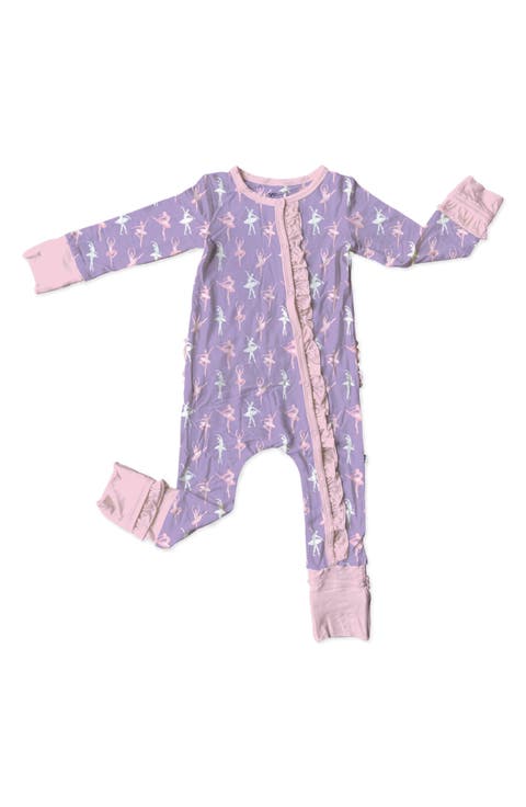 Lillian Ballerina Ruffle Convertible Footie