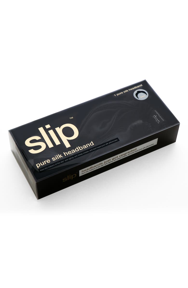 slip Knot Headband, Alternate, color, Black