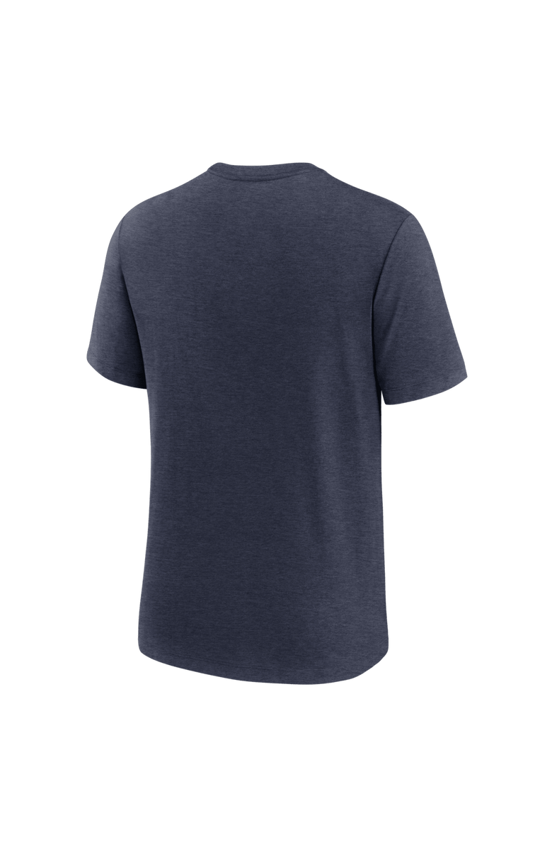 Nike Men's Nike Heather Navy Korea Baseball 2026 World Baseball Classic Stacked Tri-Blend T-Shirt, Alternate, color, Heather Navy