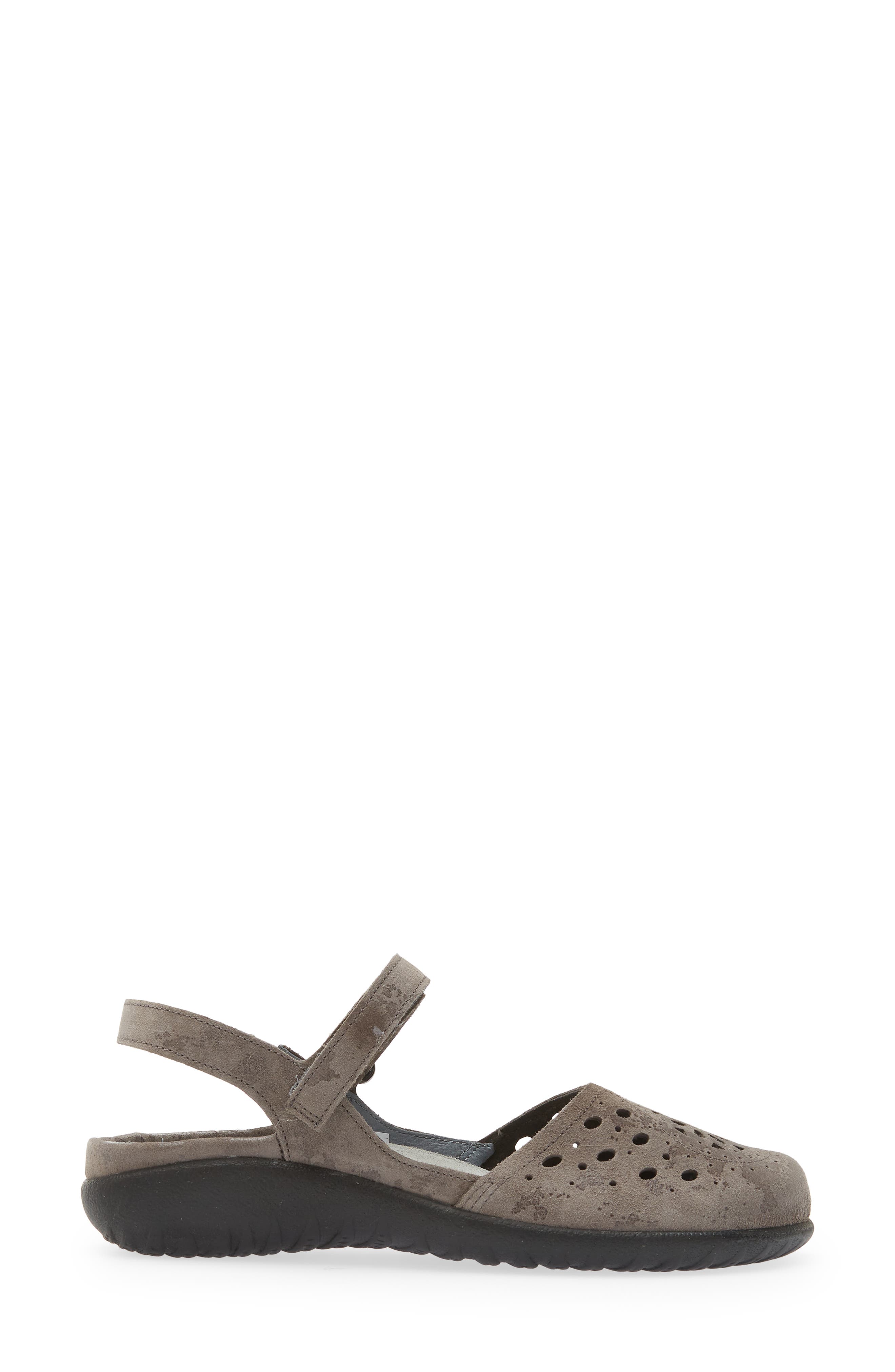 Naot 'Arataki' Mary Jane, Alternate, color, Grey Marble Suede