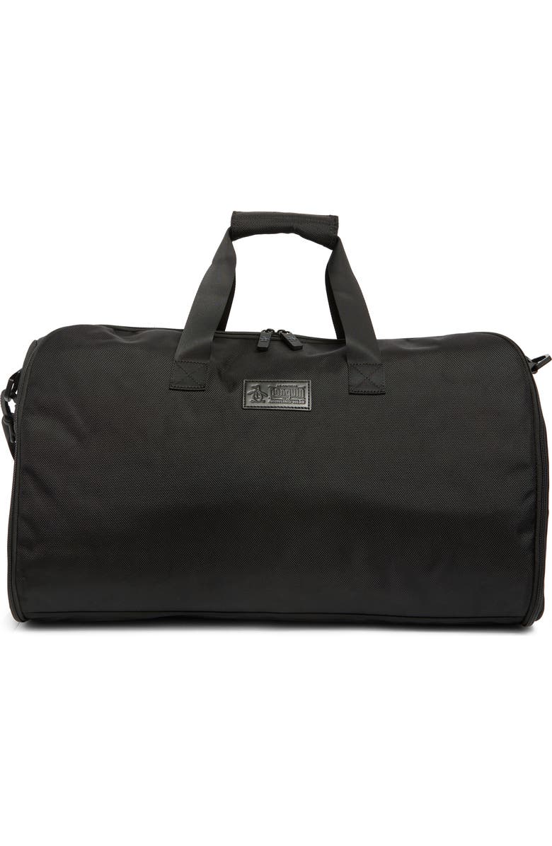 Original Penguin Wardrobe Travel Duffle Bag, Main, color, Black